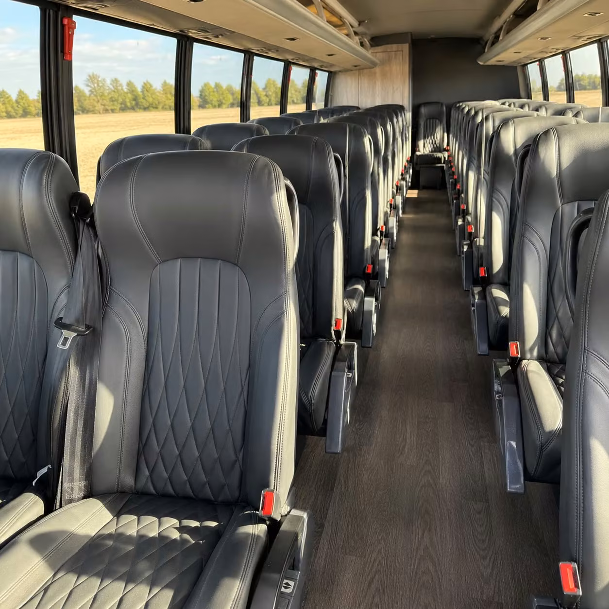 rochester 25 passenger minibus rental