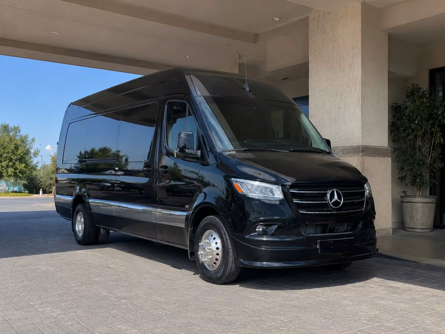 sprinter van with driver